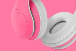 Krüger&Matz KM0657 - Draadloze bluetooth “Street” hoofdtelefoon voor kinderen, pink — thumbnail 3