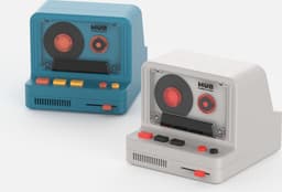 Mobility on board retro camera speaker blauw — thumbnail 4