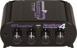 ART HeadAmp 4 4-CH Mini-koptelefoonversterker - Koptelefoon versterker — thumbnail 1