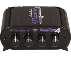 ART HeadAmp 4 4-CH Mini-koptelefoonversterker - Koptelefoon versterker