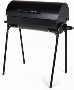 BBQ/Houtskoolbarbecue - 89 cm - Zwart — thumbnail 4