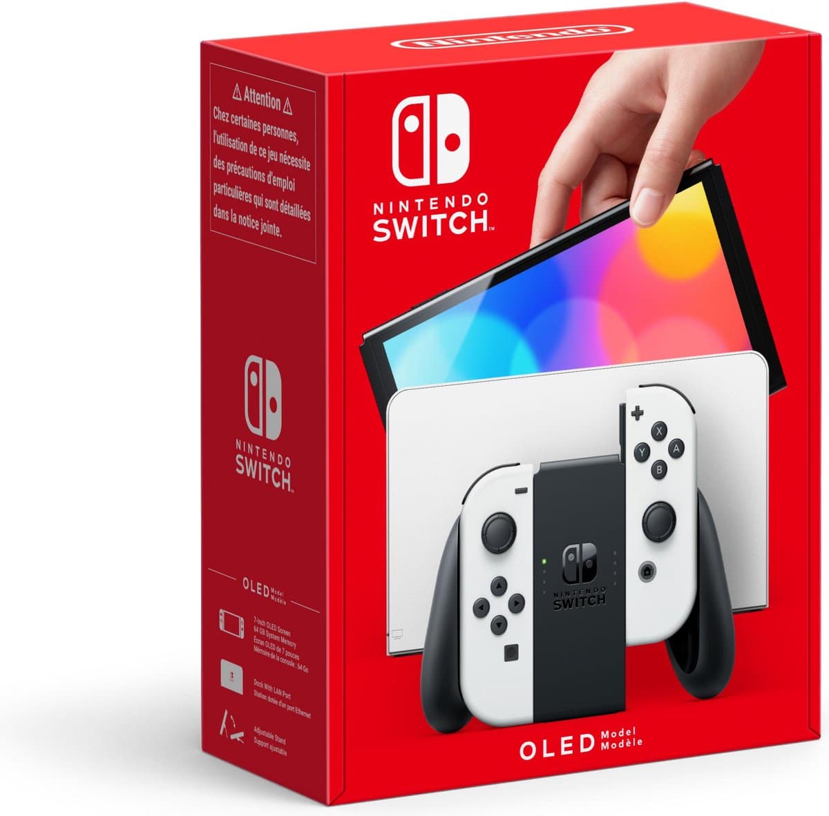 Nintendo Switch OLED - Wit — afbeelding 1