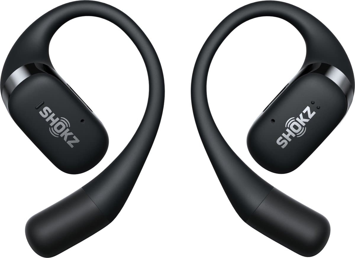Shokz OpenFit - Open-Ear - Sporthoofdtelefoon - Zwart — afbeelding 1