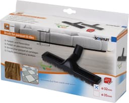 Scanpart parketborstel 32 mm - Geschikt voor AEG Electrolux LG Philips Nilfisk - Voor gladde vloeren zoals hout en laminaat — thumbnail 2