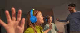 Philips SHK2000 - Kids Koptelefoon - On-Ear Volumebegrenzing - Blauw/Groen - Ergonomische hoofdband — thumbnail 4