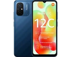 Smartphone Xiaomi 12C Blue 128 GB 6,71" 4 GB RAM MediaTek Helio G85 6,7"