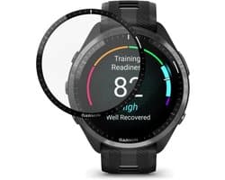 Screenprotector Geschikt Voor Garmin Forerunner 965 - Volledige cover - Hoge kwaliteit screen protector - PMMA - 1 stuks
