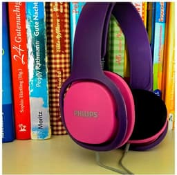 Philips SHK2000 - Kids Koptelefoon - On-Ear Volumebegrenzing - Roze/Paars - Ergonomische hoofdband — thumbnail 3
