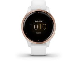 Garmin Venu 2s - Smartwatch voor dames met Stappenteller - 10 dagen batterij - 40 mm - Rose Goudkleurig/Wit