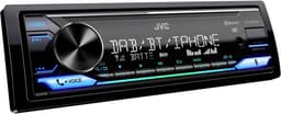 JVC KD-X482DBT Autoradio enkel DIN Bluetooth handsfree, DAB+ tuner + gratis DAB antenne — thumbnail 1
