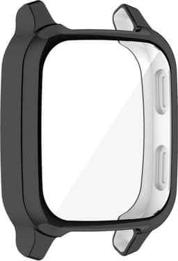 Beschermende watch case - hoesje - geschikt voor Garmin Venu SQ 2 - zwart — thumbnail 3