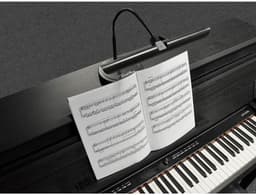 Pianolamp Boston PLM-180-BK verstelbaar dimbaar adapter Zwart — thumbnail 4