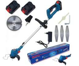 Boxer Grasmaaier - 24 V Accu Grastrimmer - Incl. Zaagmes en 2x Accu — thumbnail 1