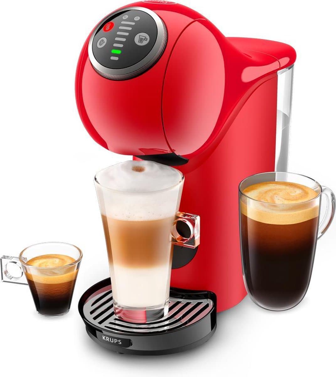 Krups NESCAFÉ Dolce Gusto Genio S Plus KP3405 - Koffiecupmachine - Rood - 15 Bar Druk - Compact — afbeelding 1