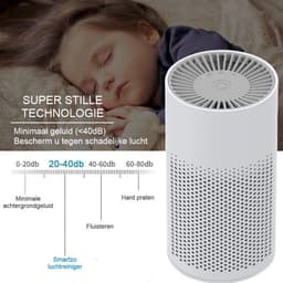 Smartzo M1 - Luchtreiniger met HEPA - en koolstoffilter - Ionisator — thumbnail 4