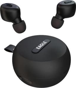 Eagle X12 Wireless Earbuds | Draadloze In-Ear Oordopjes | Zwart — thumbnail 1