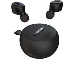 Eagle X12 Wireless Earbuds | Draadloze In-Ear Oordopjes | Zwart