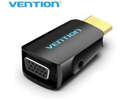 Vention Hdmi Naar Vga-Adapter Met 3,5 Mm Audio-Poort Voor Monitor Van Projector