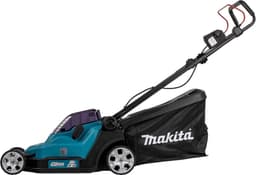 Makita - DLM432PT2 - 2x 18V - accu - grasmaaier - set - incl. 2x 5.0 Ah accu en duolader — thumbnail 3