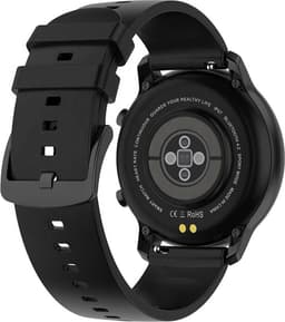 Belesy® LOVE -  Smartwatch Dames - Smartwatch Heren - Horloge - Stappenteller - Full Circle – Diverse Wijzerplaten - Bloeddruk - Mutli sport - Siliconen - Zwart — thumbnail 4