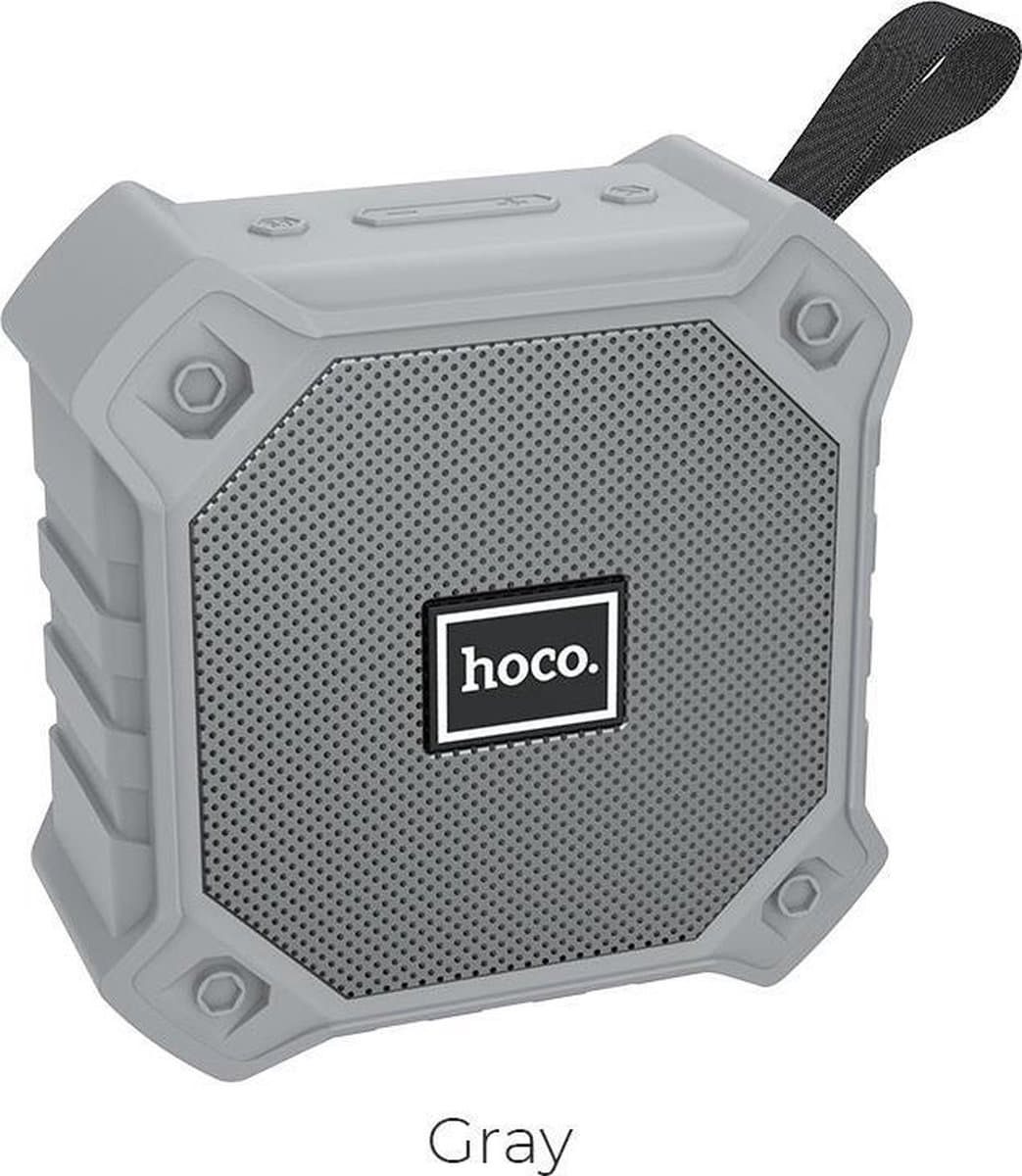 Hoco draadloze bluetooth speaker BS34 Grijs — afbeelding 1