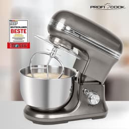 ProfiCook KM 1197 - Keukenmachine - 1200 W - 5 liter - antracietgrijs — thumbnail 4