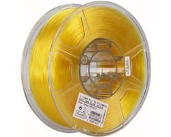 eSun PLA Citroengeel glas / Glass lemon yellow - 1 kg - 1.75 mm - 3D printer en 3D pen filament