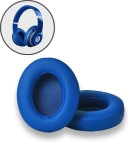 Oorkussens geschikt voor Beats By Dr. Dre Studio 2.0/3.0 wireless - Koptelefoon oorkussens voor Beats Studio blauw — thumbnail 1