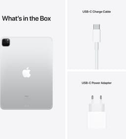 Apple iPad Pro (2021) - 11 inch - WiFi + 5G - 256GB - Zilver - 5e generatie — thumbnail 4