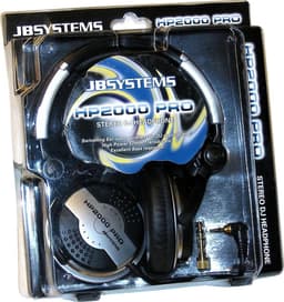 JB Systems HP2000 Pro DJ Koptelefoon - Professionele DJ Hoofdtelefoon — thumbnail 5