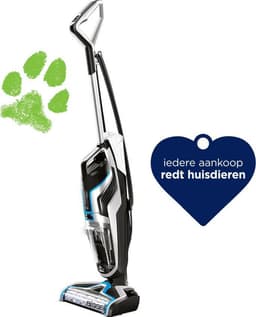 BISSELL CrossWave Pet Pro Steelstofzuiger met Dweilfunctie - Vloerreiniger met Snoer - 3 in 1 Stofzuiger, Dweil & Drogen - Multi Surface Vacuum Cleaner - Reinigingsmachine voor Tapijt & Harde Vloeren - Perfect voor Huishoudens met Huisdieren - 2225N — thumbnail 3