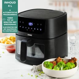 DOMO DO542FR - Deli-fryer met kijkvenster - 4 L - 1350 W — thumbnail 2