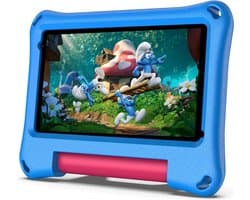 CosmoToys® Kids Tablet - Kindertablet - Tablet Kinderen - Vanaf 3 Jaar - Speelgoed voor in de Auto & Onderweg - 7 Inch - Android 11 - Ouderlijk Toezicht - 3500 mAh - Blauw