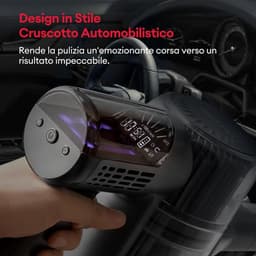 Vesla draadloze stofzuiger zonder klitten Green Eye™ technologie - krachtige elektrische bezem - 30.000 PA 450 W - 1 l - 45 minuten autonomie — thumbnail 3