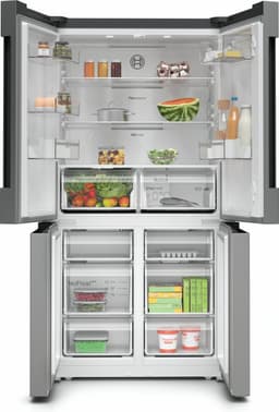 Bosch KFN96VPEA - Serie 4 - Amerikaanse koelkast - 4 French Door - Extra breed - RVS - VitaFresh XXL - Total No Frost — thumbnail 2