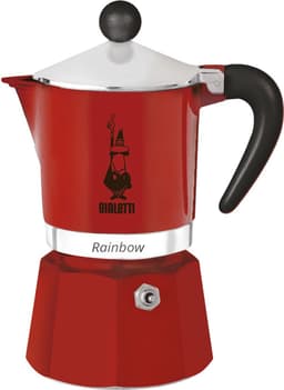Bialetti Rainbow Rood Percolator 300ml – 6 kops — thumbnail 4