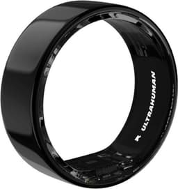 ULTRAHUMAN Ring AIR – Smart Ring | Geen maandabonnement | Bepaal eerst de juiste maat met de Sizing Kit | Slaaptracker - Hartslagmeter - Fitnesstracker – Aster Black – Size 5 — thumbnail 1