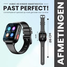 VUBIO 4G Kinder Smartwatch D1 - Incl. SIM - Whatsapp - GPS - WIFI — thumbnail 2