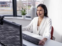 Trust HS-100 Headset Bedraad Hoofdband Kantoor/callcenter Zwart — thumbnail 2