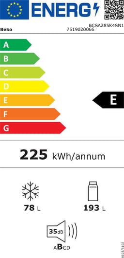 Beko BCSA285K4SN1 — thumbnail 4