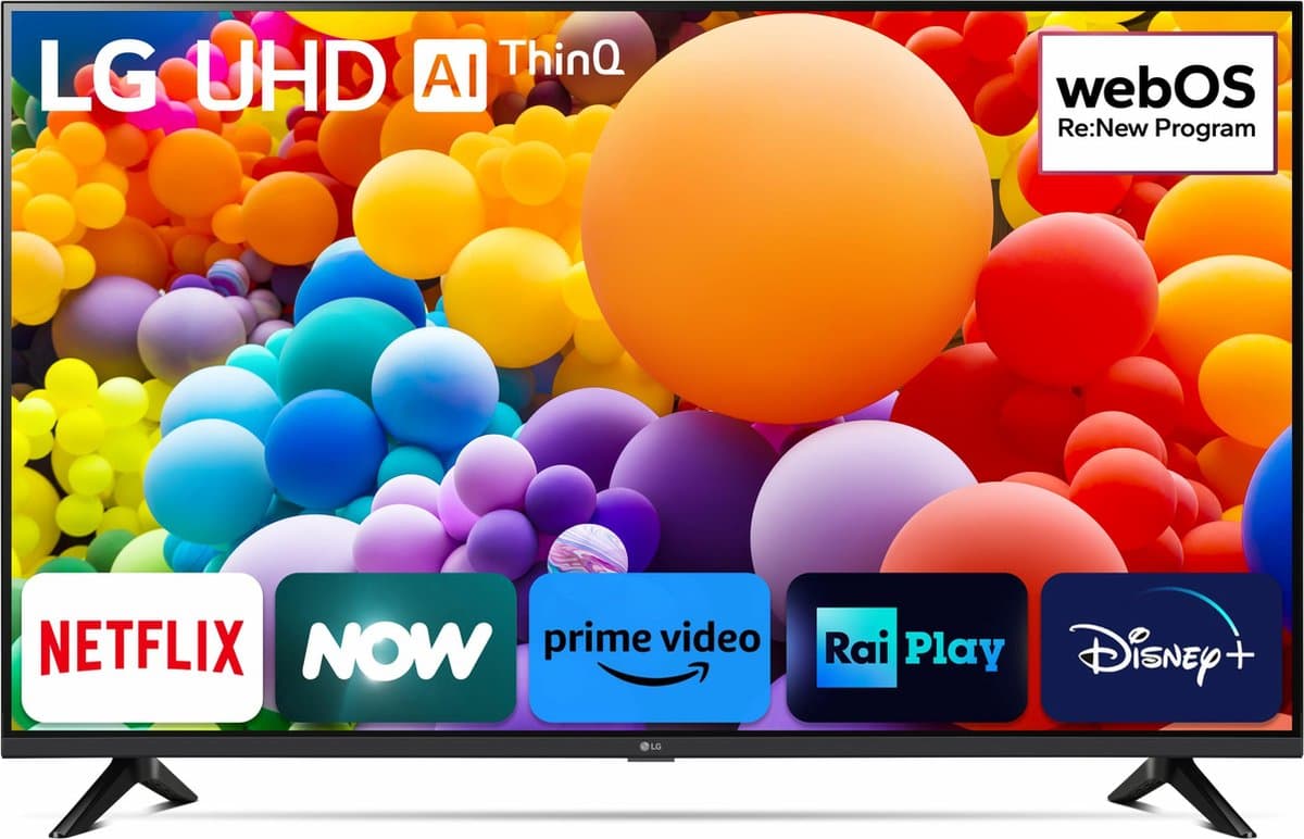 LG 43UT73006LA - 43 inch - 4K LED - 2024 - Buitenlands model — afbeelding 1