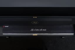 Pianoloper 'life is better with music' ZWART - stofbeschermer pianotoetsen - Piano Select — thumbnail 2