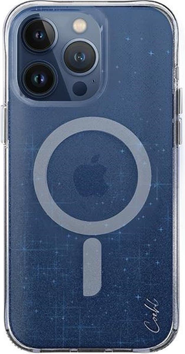 UNIQ Coehl Lumino Serie - iPhone 15 Pro Max Hoes - Magnetic Charging - Prussian Blue — afbeelding 1
