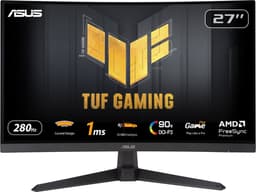 ASUS TUF Gaming VG27VQM1B - FHD Curved Gaming Monitor - 280Hz - FreeSync Premium - 27 Inch — thumbnail 1