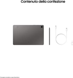 Samsung Galaxy Tab S9 FE - 5G - 128GB - Gray — thumbnail 6