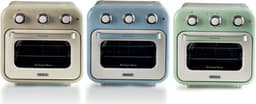 Ariete 4632/03 Vintage Airfryer & Oven - 16 liter - 1400 Watt - timer - draaispit - roterende mand - beige — thumbnail 2