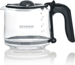 Severin KA 4823 Koffiezetapparaat – 10 Kopjes – 1,25 Liter – Glazen Kan – Druppelstop – RVS/Zwart — thumbnail 3