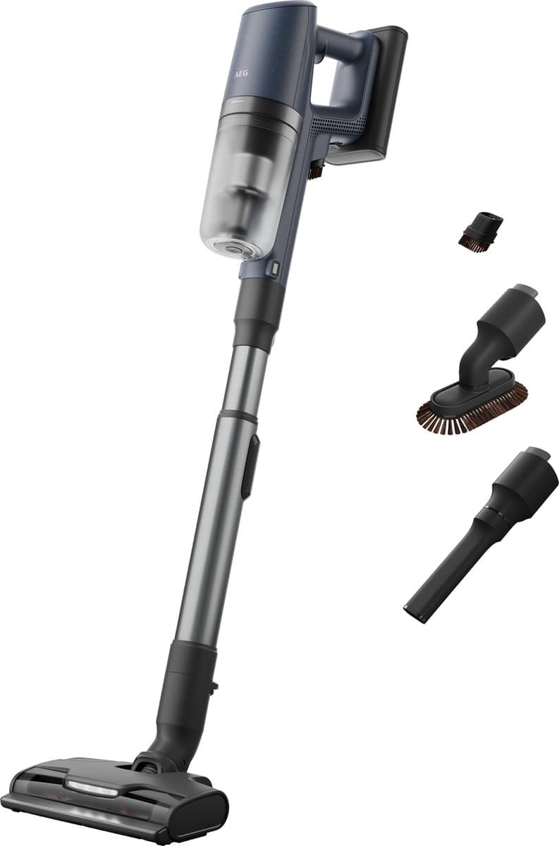 AEG AP82UB25DB Ultimate 8000 - Steelstofzuiger draadloos - Dierenhaar - Draadloze steelstofzuiger - Krachtige motor - Gemakkelijk huisdierhaar verwijderen - Led verlichting - Vacuum cleaner - Stofzuiger met accu - Vloerlaadstation — afbeelding 1