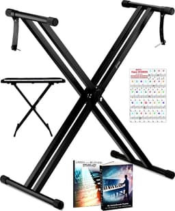 Finesse Keyboard Standaard - Verstelbaar - Statief - Piano Standaard - Toetsenbord Standaard — thumbnail 1