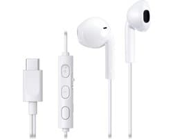 JVC HA-FR17UC - In-Ear USB-C Stereo Headset + Remote - Wit